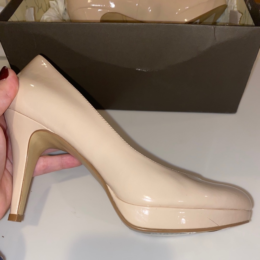 Enzo Angiolini Nude Heels